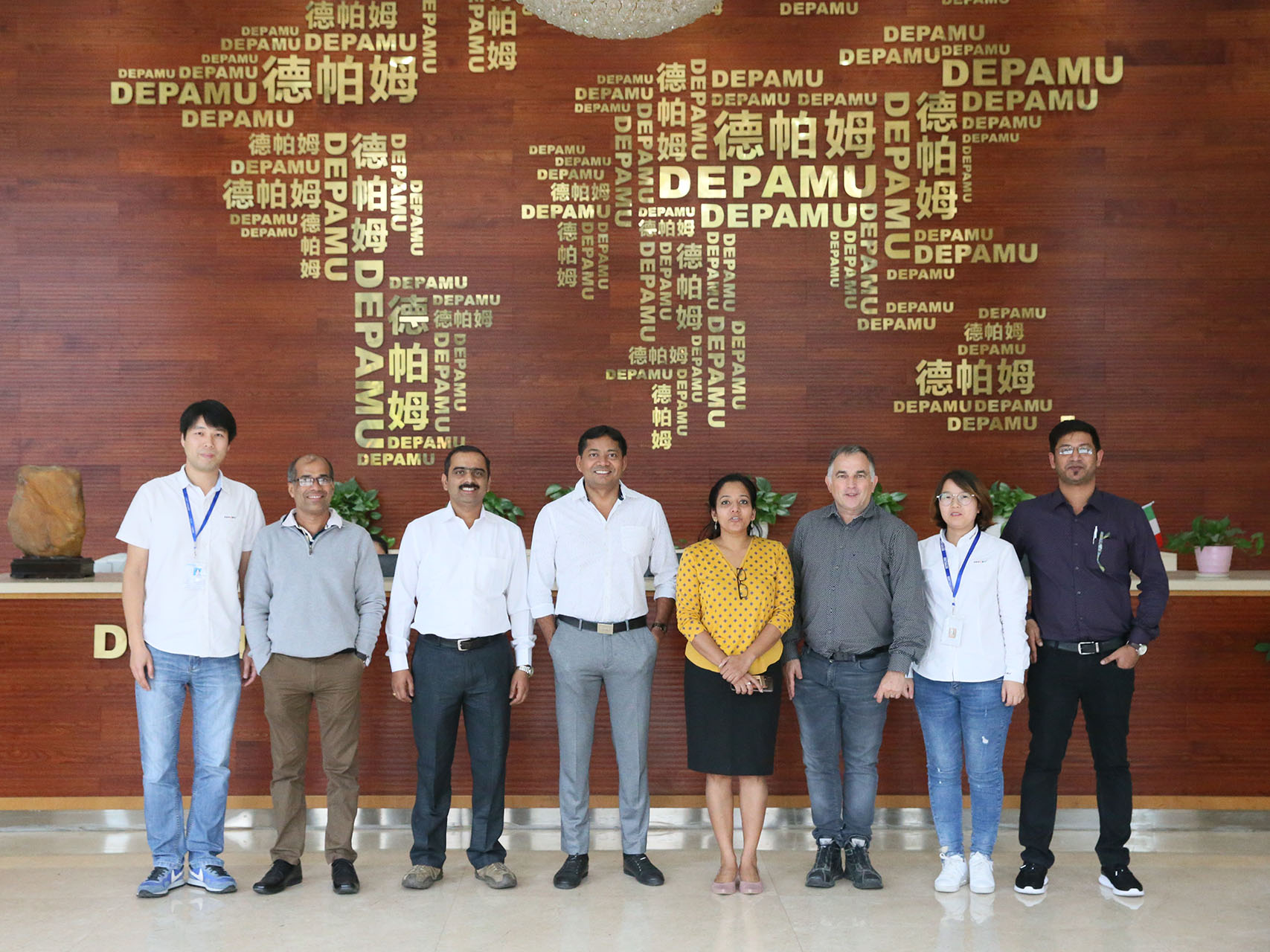 金秋十月，有朋自印度來(lái)--印度項(xiàng)目業(yè)主前來(lái)德帕姆考察驗(yàn)貨