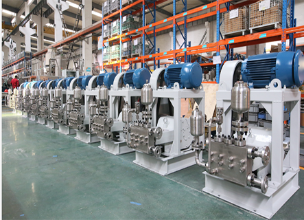 高壓過往復(fù)泵(SNF印度北卡迪項目)